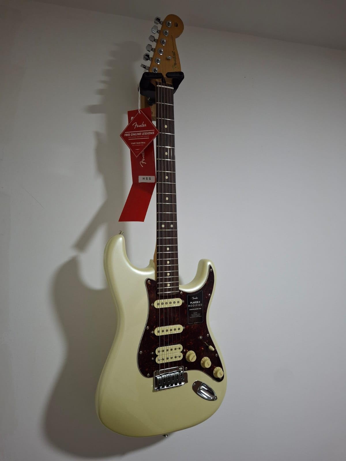 Fender Player II Modified Stratocaster HSS, RW Olympic Pearl customer photo 1