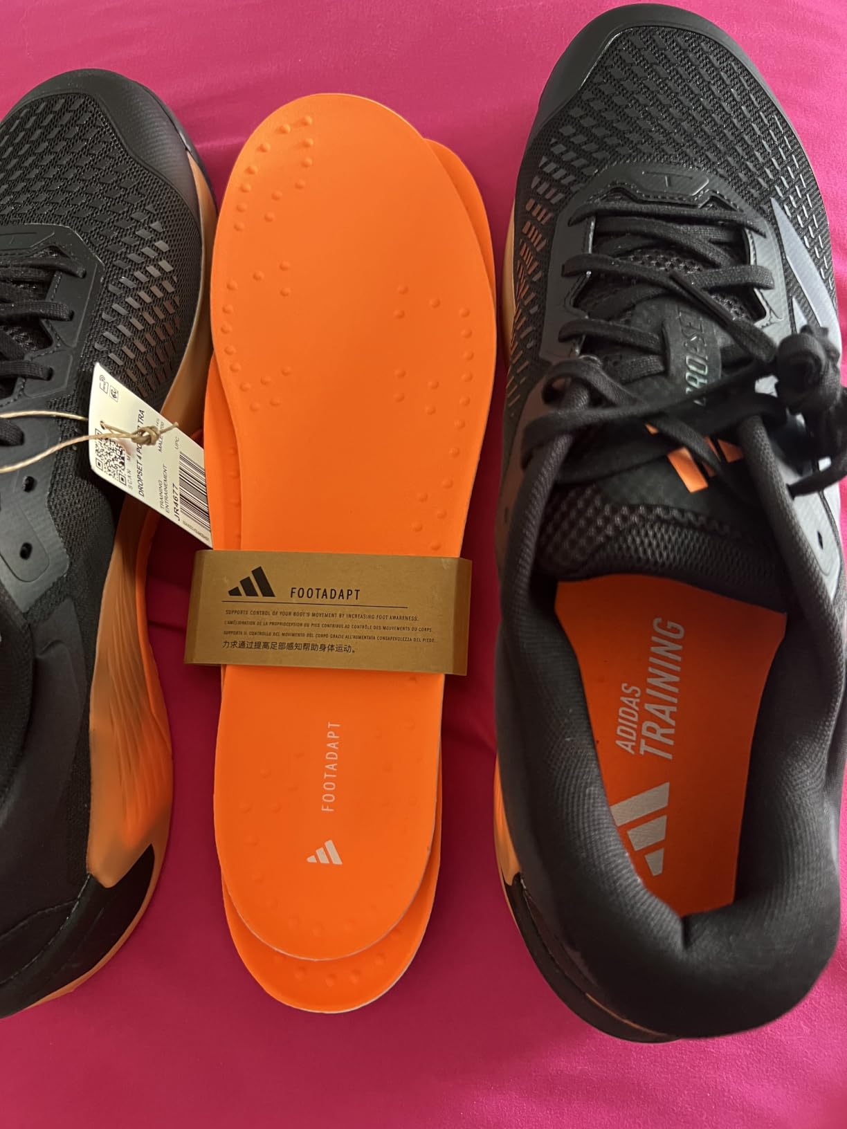 adidas Mens Dropset 4 Training Sneakers Shoes - Black customer photo 2