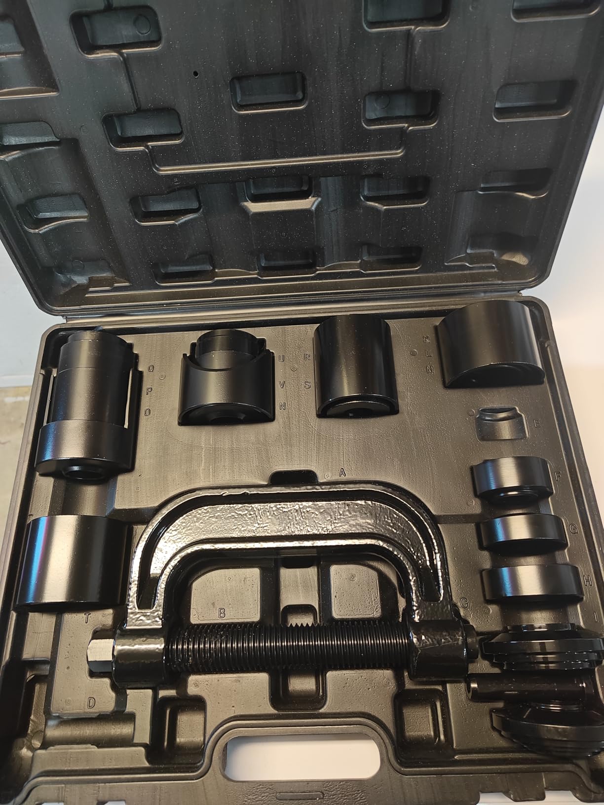 CARVALAX 10-Piece Ball Joint Press Kit | Ball Joint Removal Tool Kit w/Universal Adapters and Sockets for Most 2WD/4WD Cars, Trucks and SUVs customer photo 2