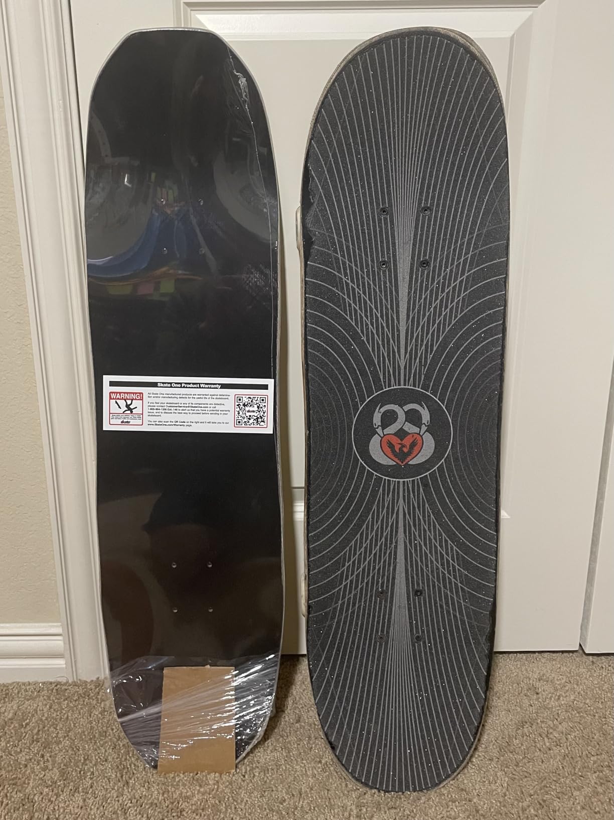 Powell Peralta Andy Anderson Hydrant Flight Skateboard Deck, Gold Foil, 8.4