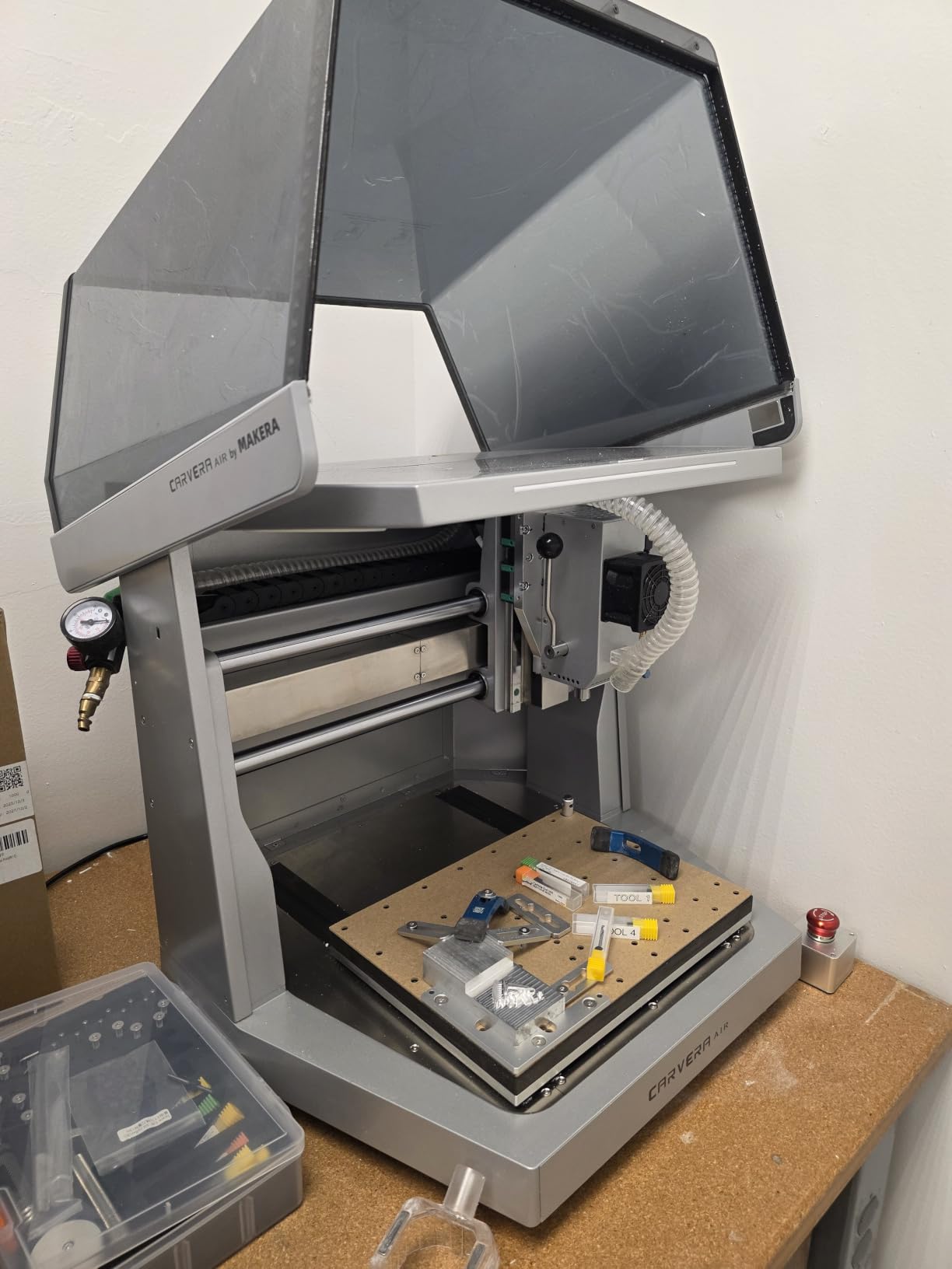 Carvera Air Desktop CNC Machine by MAKERA, Enclosed Mini Mill with CAM | High-precision CNC, Makera Studio software, and Makerables community to simplify CNC learning and creation Metal Wood PCB customer photo 2