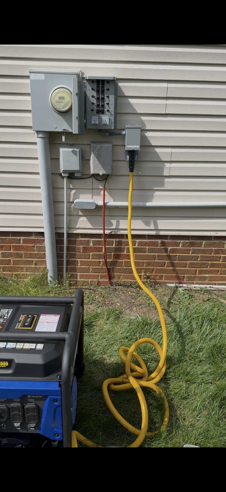 Connecticut Electric Series 2 Backup Power Manual Transfer Switch Kit, 50 Amp, 10 Circuits, with 25' Cord & Outdoor Rated 50A Inlet customer photo 1