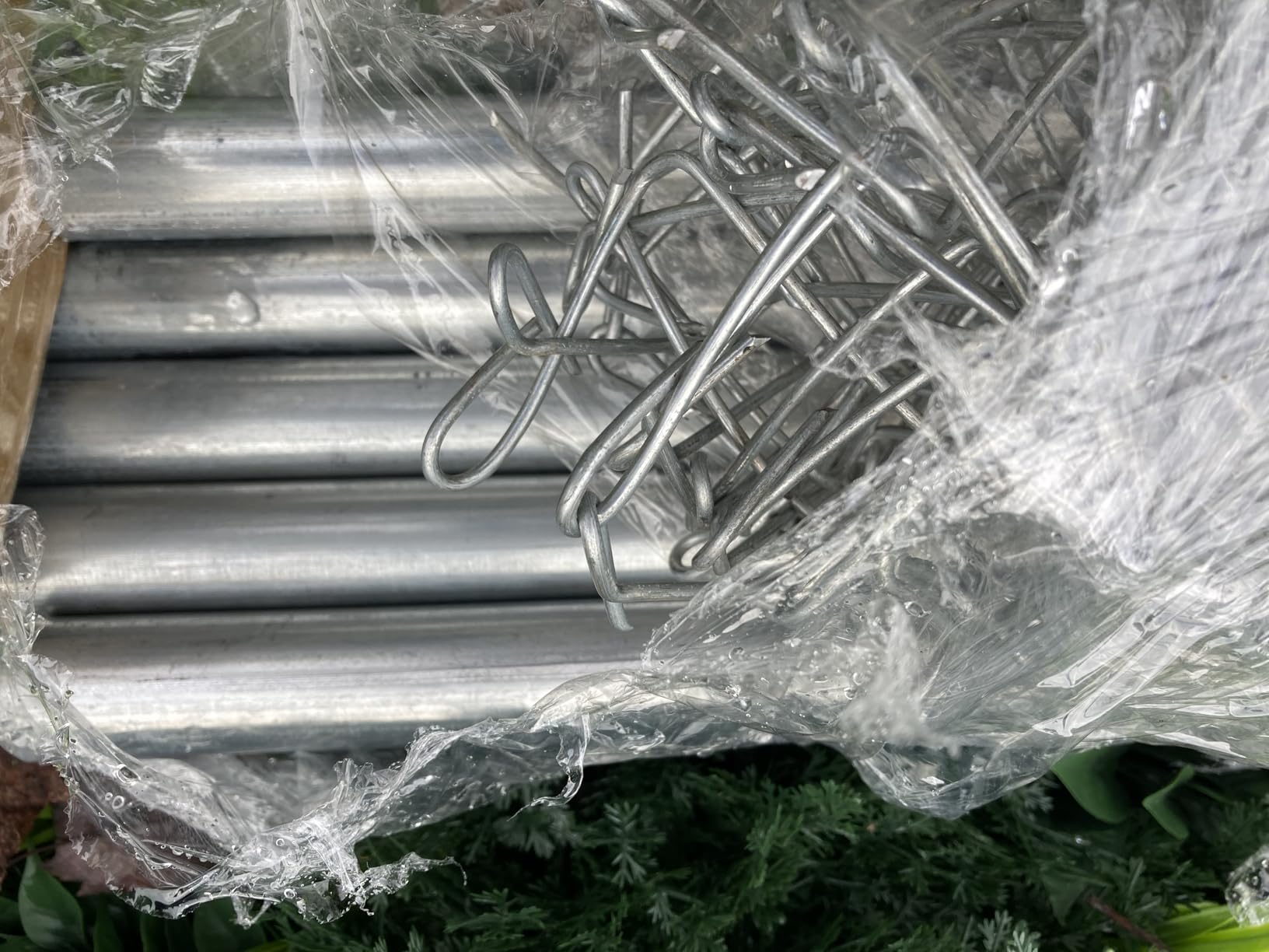 Chain Link Fence Panel 6ft x 7.2ft - Temporary Galvanized Steel Fencing, Portable and Easy to Move Chain-link Fencing, Ideal for Events, Construction Sites & Temporary Barriers (1-Pack) customer photo 1