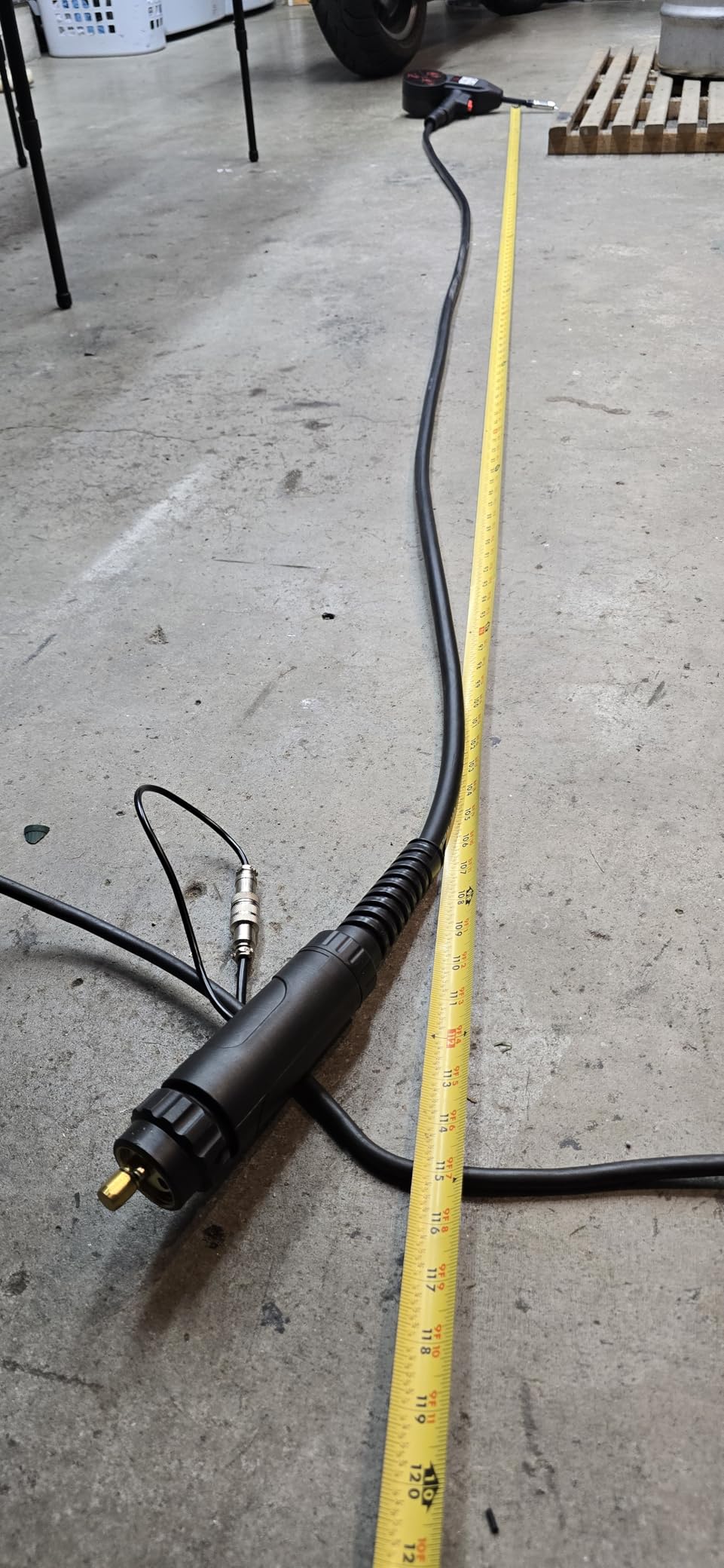 Reboot MIG Welder Spool Gun 10ft LBT150, 150Amp MIG Aluminum Welding Torch Works for RBM2500D PRO/RBM2500D MAX Euro Central Connector customer photo 1