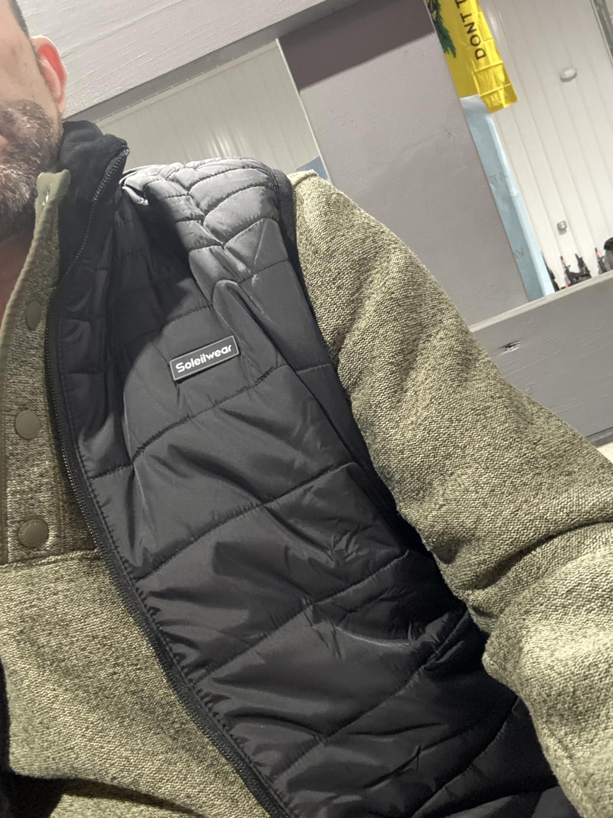Mens Heated Vest with 12000mAh Battery, 9 Heated Zones Lightweight Rechargeable Vest for Camping Ski Outdoor customer photo 1