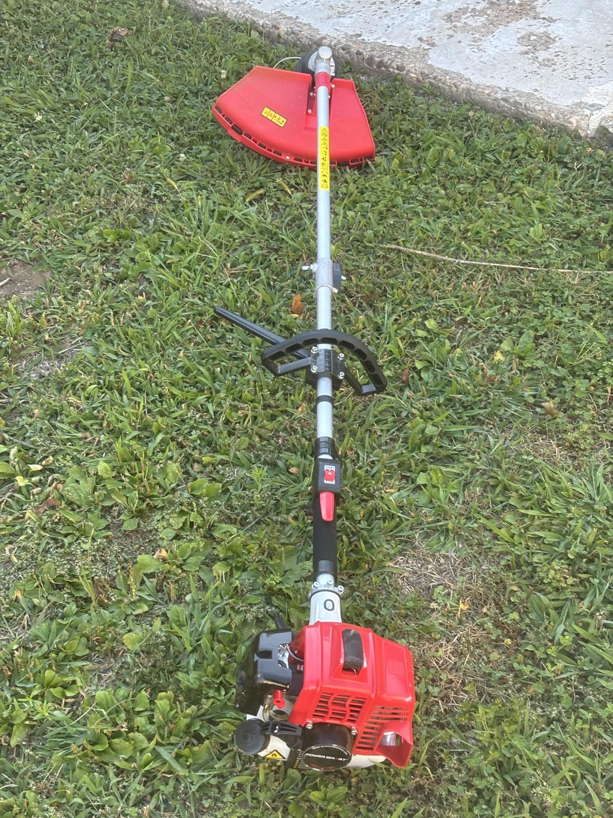 PowerSmart 25.4cc Gas Weed Wacker, String Trimmer/Edger 16-Inch with 10-Inch Brush Cutter for Grass Cutting 18lb Gas Trimmer customer photo 1