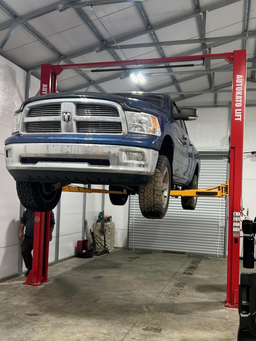 KT-M120L 12000lbs Two Post Lift Auto Lift Extra Height 167