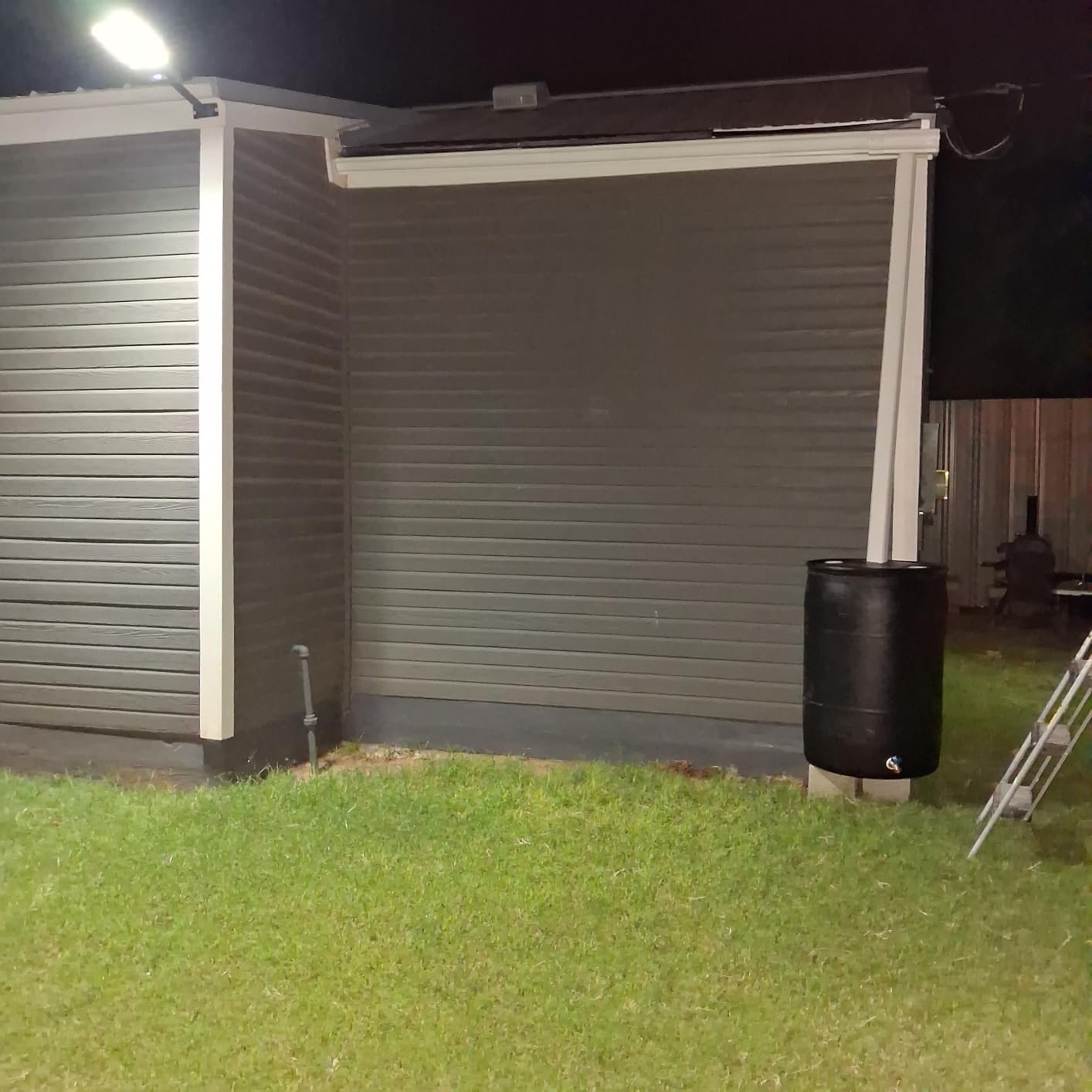 55-Gallon Water Storage Barrel, BPA Free, Emergency Water Supply - Eco Friendly - Made in USA (Blue) customer photo 1