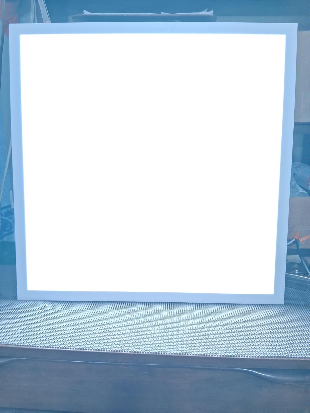 2x2 LED Flat Panel Light, Commercial Drop Ceiling Troffer, 2 Pack, 15W-40W Wattage Selectable, 5CCT 3500K-6500K, 0-10V Dimmable, Flicker-Free, ETL Listed customer photo 2