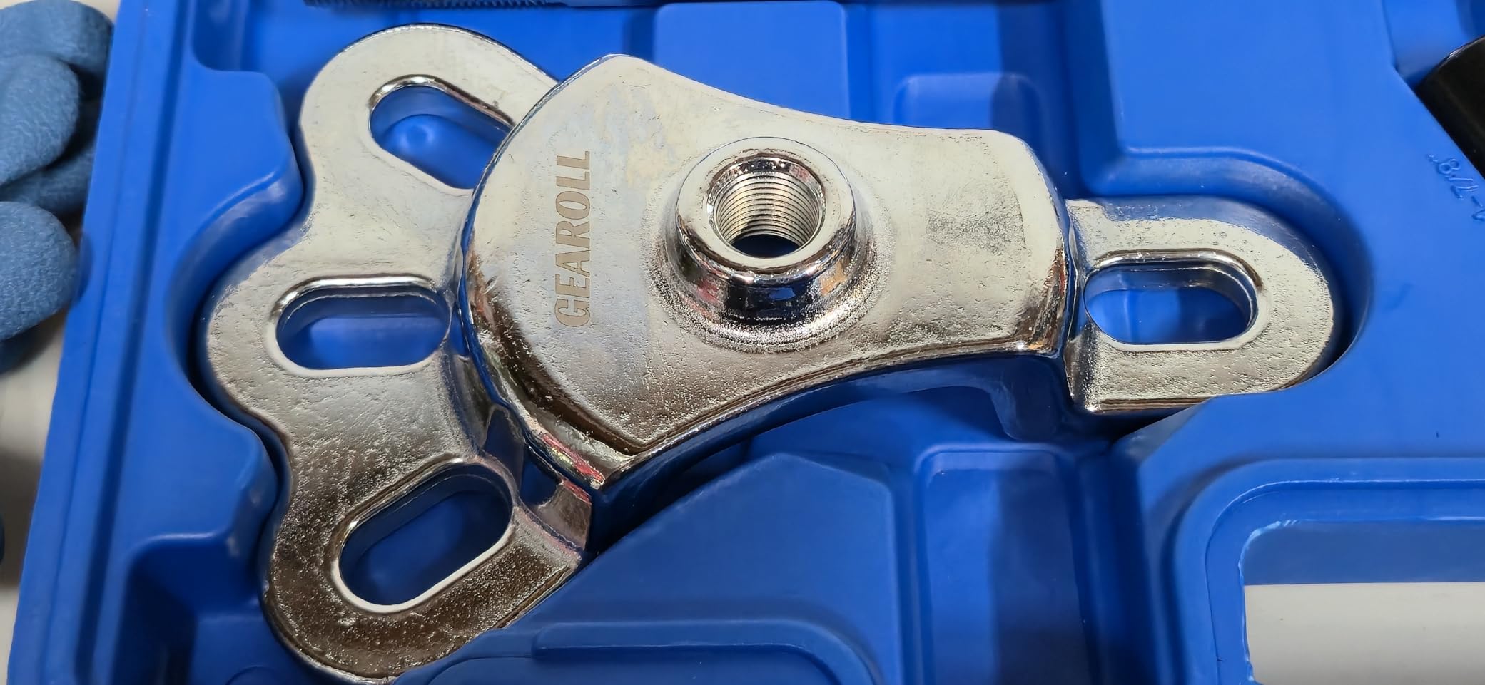 Rear Axle Bearing Remove Puller Tool Kit, Slide Hammer and Bearing Remover Set with Slide Hammer Yoke and 3 Rear Axle Puller Adapters, 1