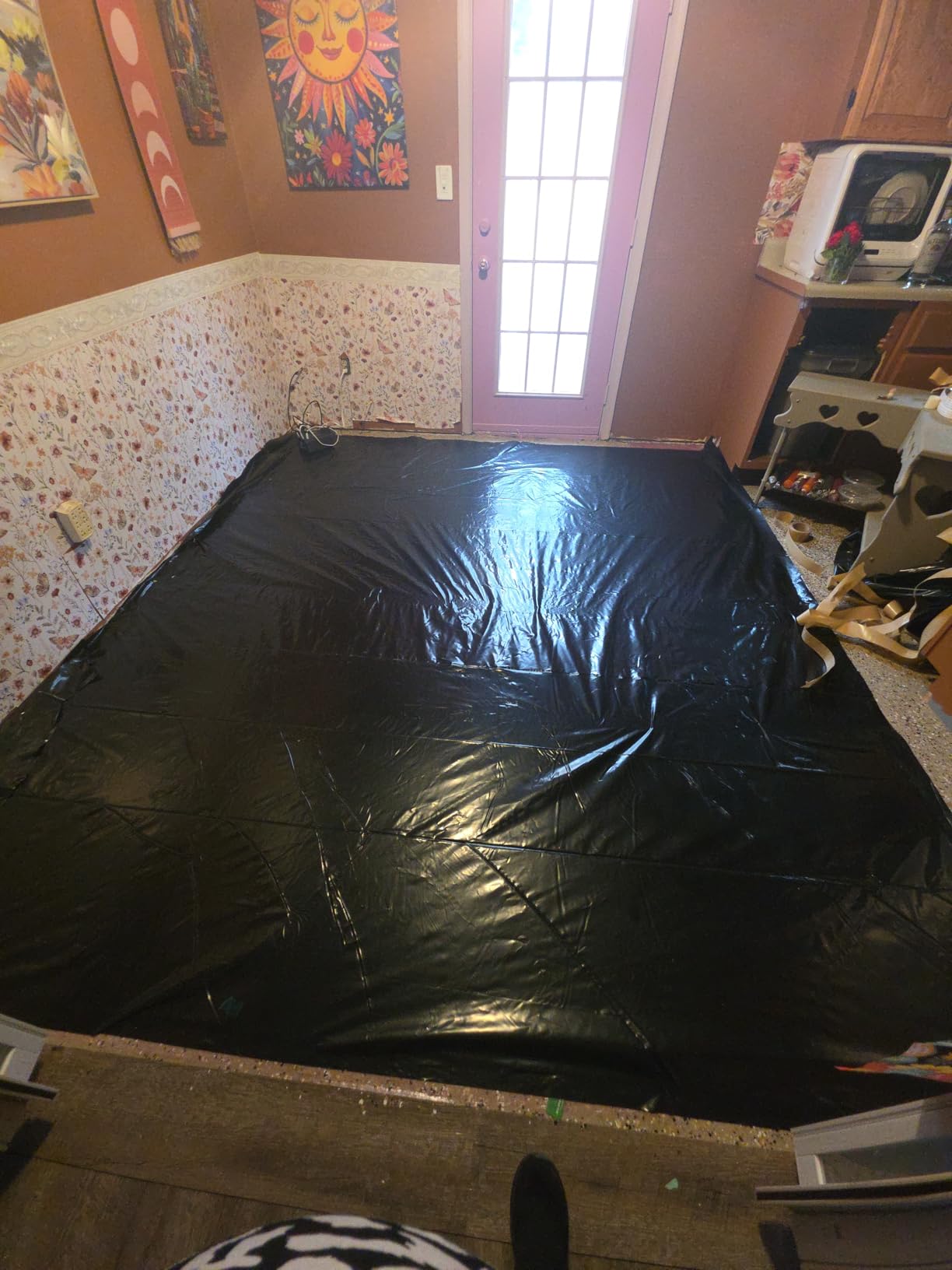 Roberts 70-118 Moisture Barricade 6 mil Polyethylene Film Roll, 1,000 sq. ft. customer photo 2