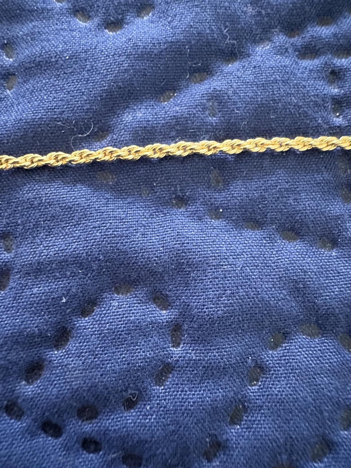 14k Solid Yellow Gold Rope Chain Necklace for Women and Men 1.5/2/2.5/3mm Width with Lobster Clasp Hypoallergenic Dainty Layering Chain Gift Ready 16-30 Inch customer photo 2
