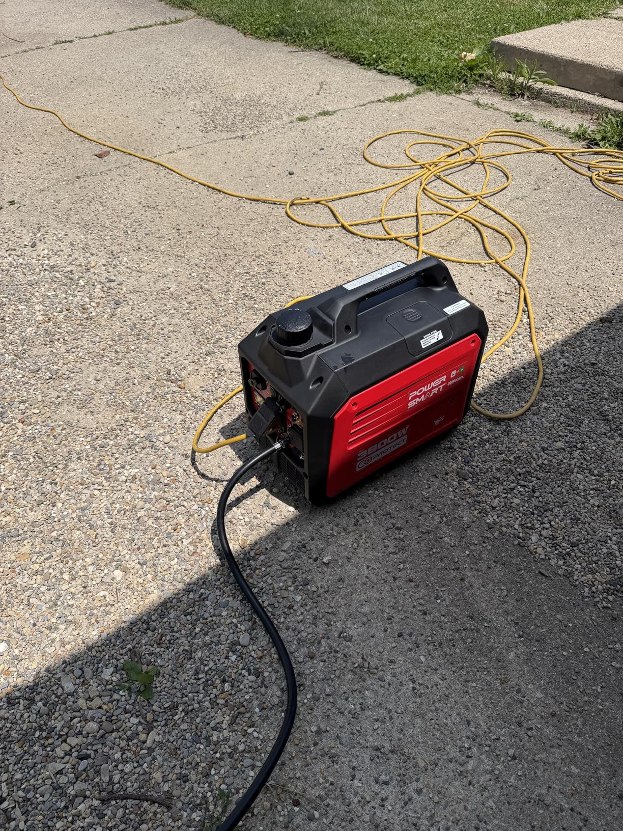 PowerSmart 3800 Watt Dual Fuel Inverter Generator, Quiet Portable Gas Propane Powered with CO Sensor and RV, 149cc 4-Stroke OHV Engine for Home Backup, Camping and Tailgating customer photo 1