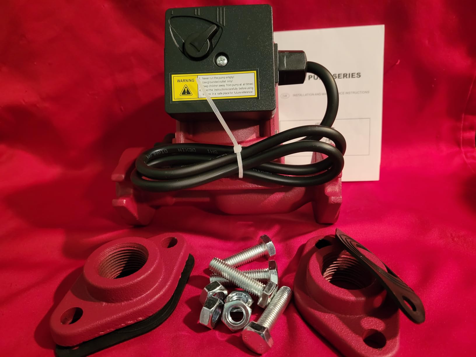 UPS26-99FC, 52722512 Water Circulator Pump, 115V 1/6HP Boiler Pump Used for Radiant Heating, Hydronic Heating, Fan Coil, Solar, and Hot Water Systems, Cast Iron Body High Efficiency and Quiet customer photo 1