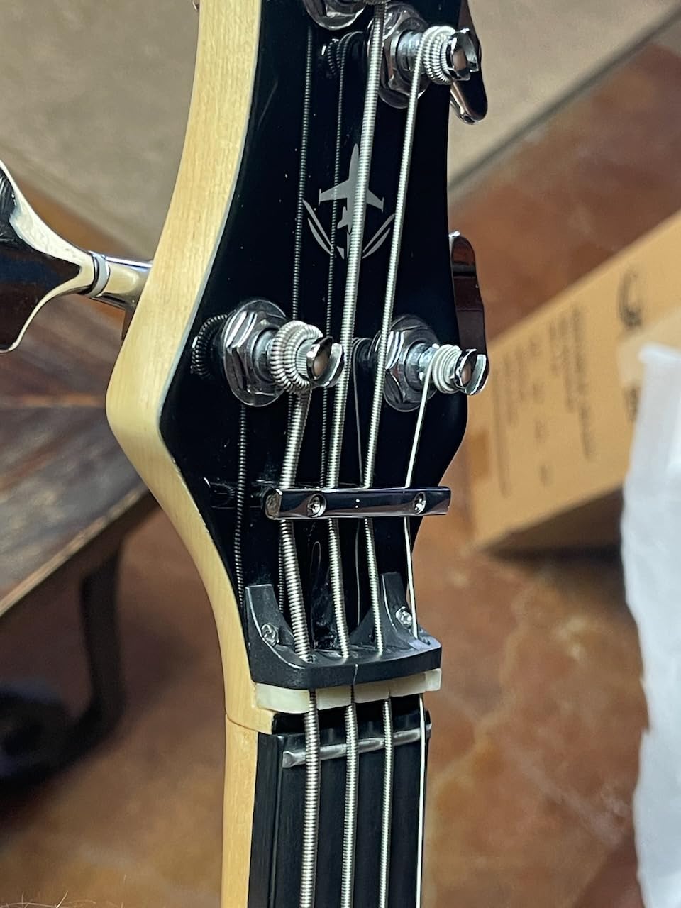 Journey Instruments OEB990BK Collapsible Electric Travel Bass Guitar - Folding 30