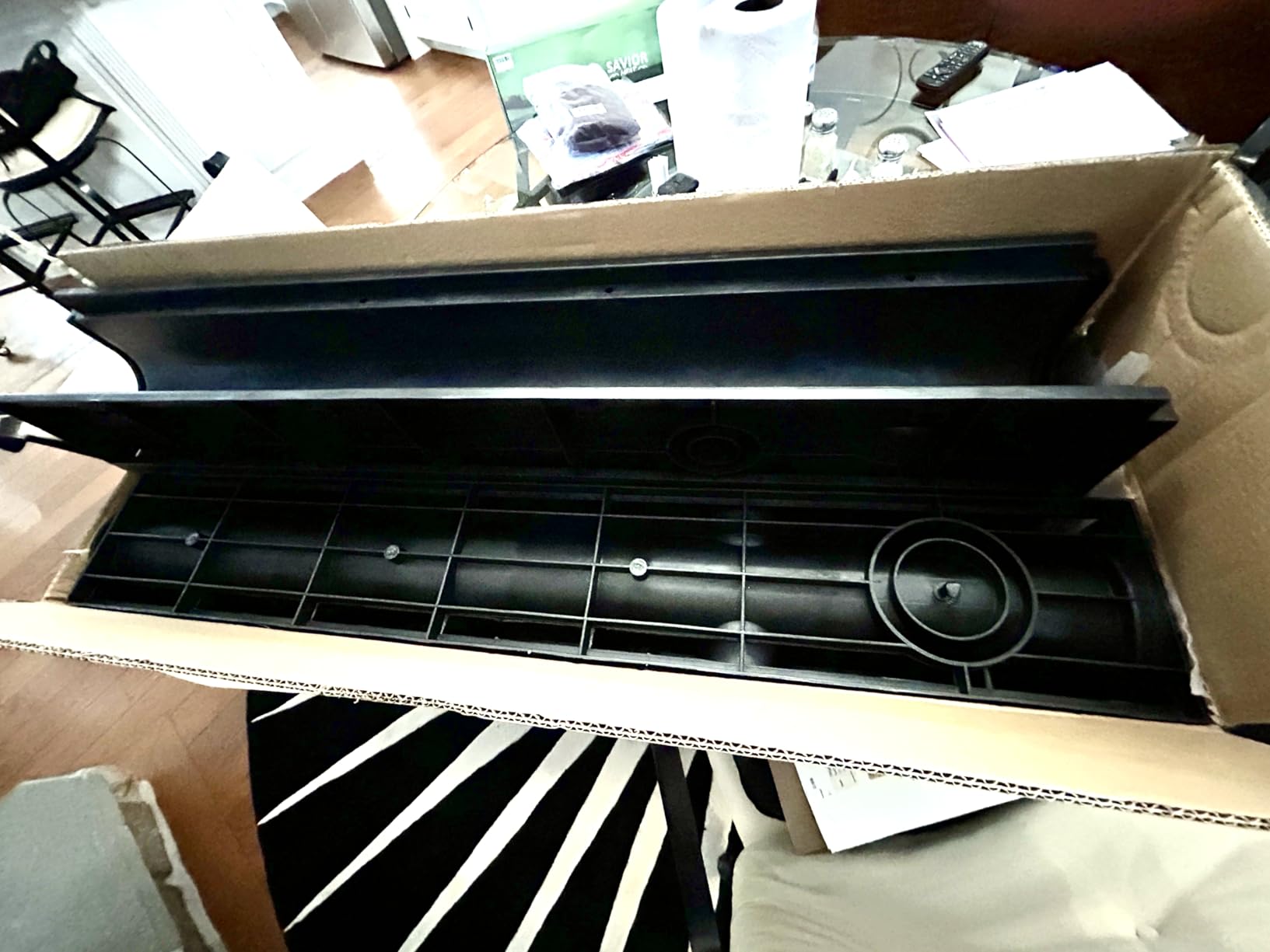 6 Pack 39.4x6.1x5.5in Driveway Channel Drain with HDPE Grate | B125 Deep Profile Heavy Duty Easy Cleaning Anti Corrosion Trench Ditch Drainage System customer photo 2