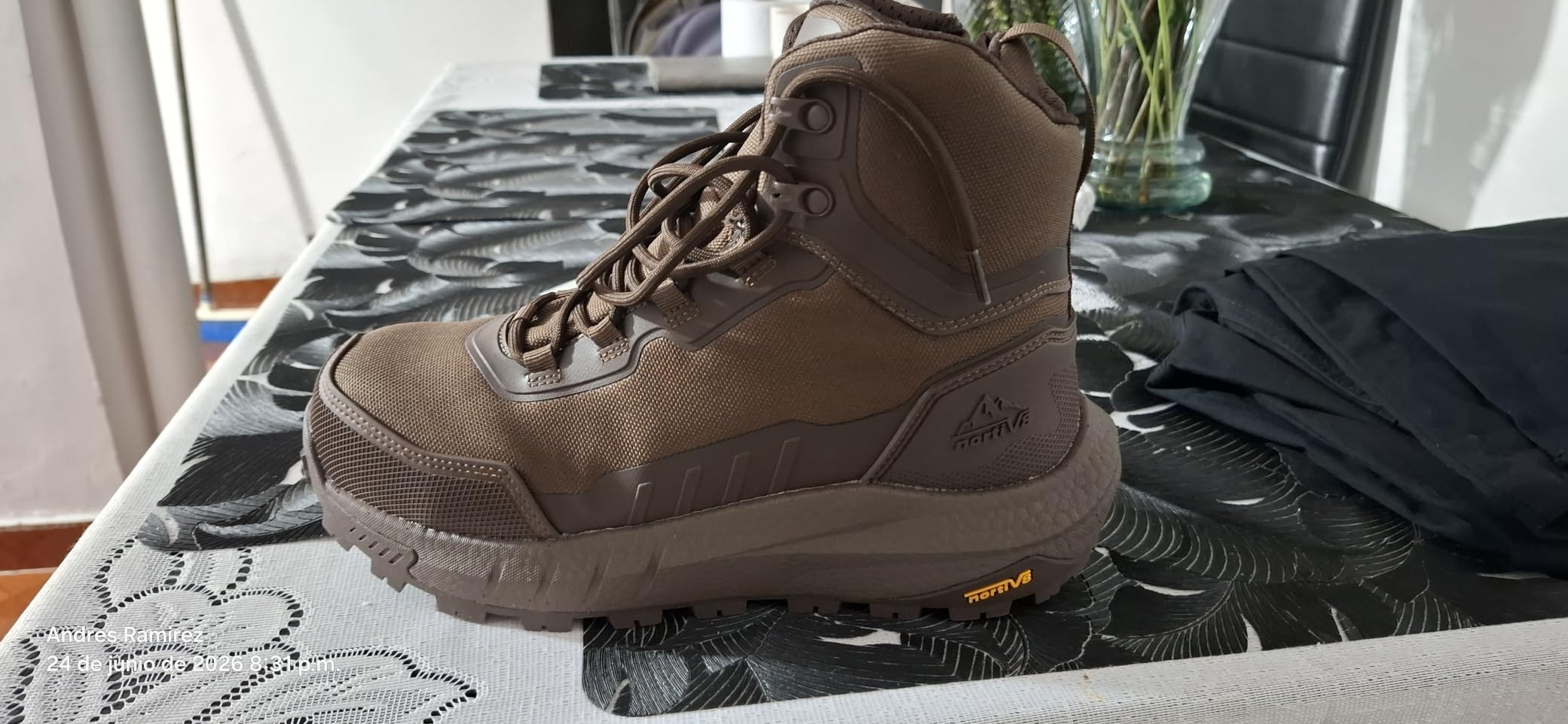 NORTIV 8 Composite Toe Boots for Men ASTM F2413-24 Safety Work Boots Lightweight Anti-Fatigue Non-Slip with Zipper customer photo 1