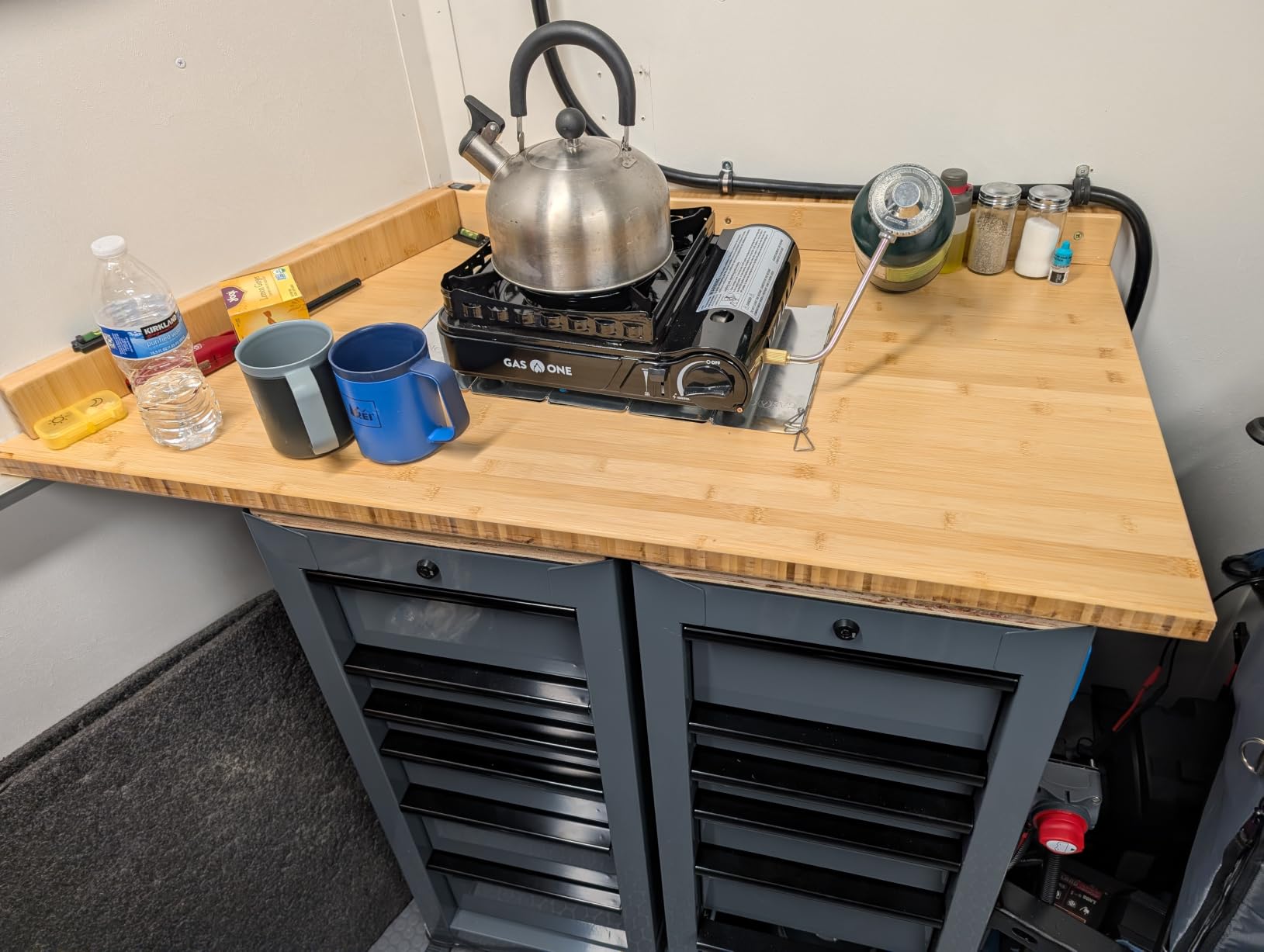 5FT Butcher Block Countertop, 60