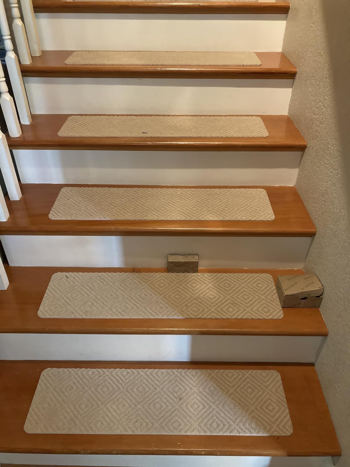 BAGAIL 15 Pack Non-Slip Stair Treads for Wooden Steps, 8