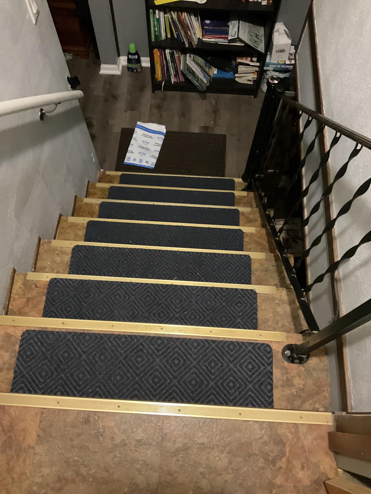 BAGAIL 15 Pack Non-Slip Stair Treads for Wooden Steps, 8
