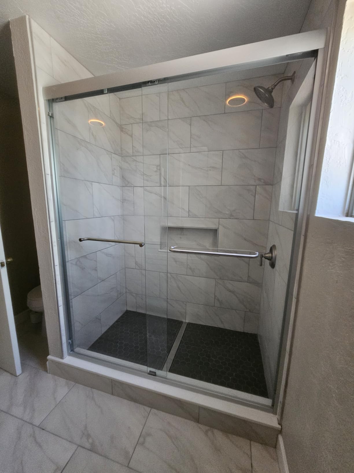 Glass Shower Door Sliding, 56-60