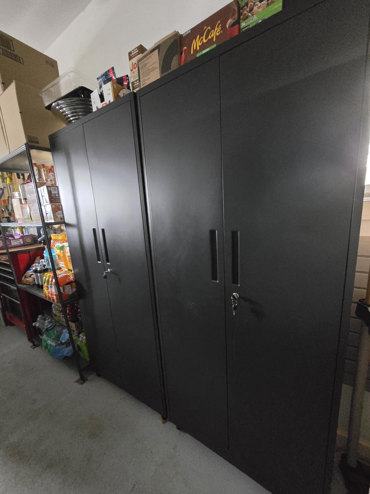 Metal Garage Storage Cabinet, 72