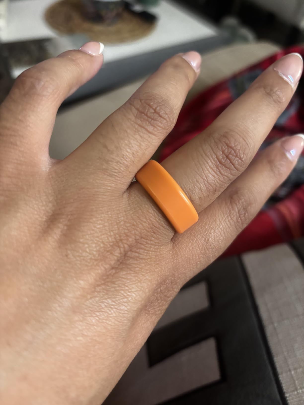 Smart Ring for Women Men, Fitness Tracker Ring, Heart Rate, Blood Oxygen, Step Tracker, Sleep Tracker, Meditation Assistance, No Subscription Fee, IP68 Waterproof, 2026 New Holiday Gifts (Silver 8) customer photo 1