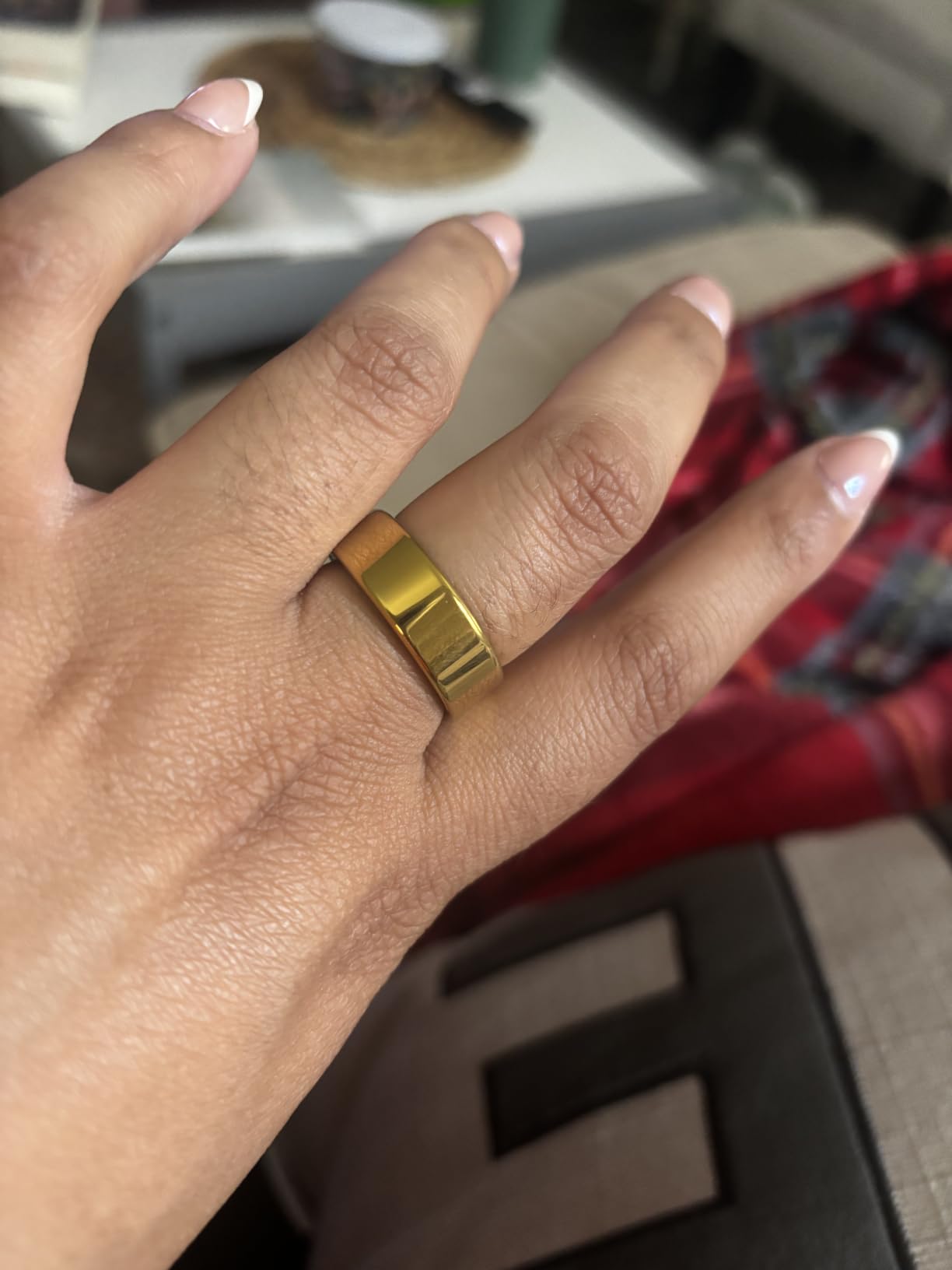 Smart Ring for Women Men, Fitness Tracker Ring, Heart Rate, Blood Oxygen, Step Tracker, Sleep Tracker, Meditation Assistance, No Subscription Fee, IP68 Waterproof, 2026 New Holiday Gifts (Silver 8) customer photo 2