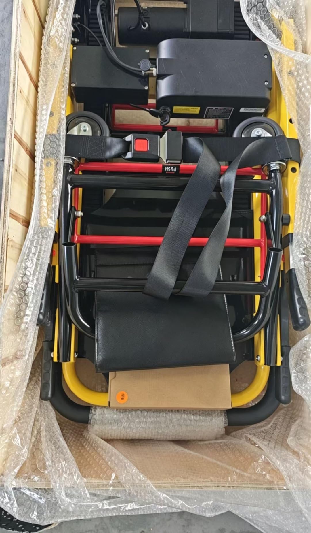 Powered Wheelchair, Electric Mobile Chair 480 lbs Load-Bearing, Lightweight Portable Foldable Lockable customer photo 2