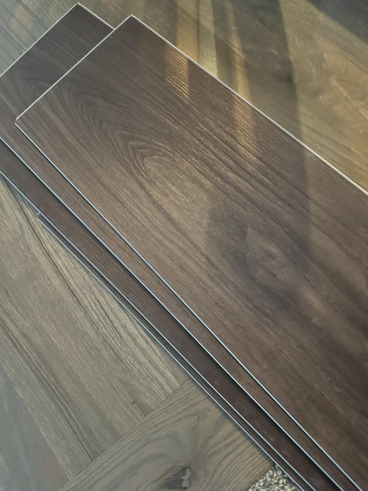Allure Wide Plank Luxury Vinyl Flooring, Chess Pie Hickory 9