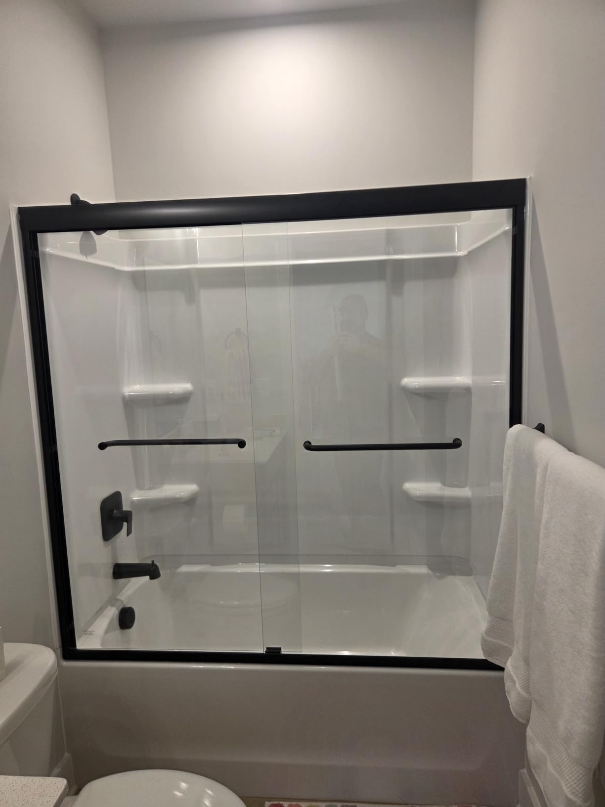 Sliding Glass Shower Door, 62-66