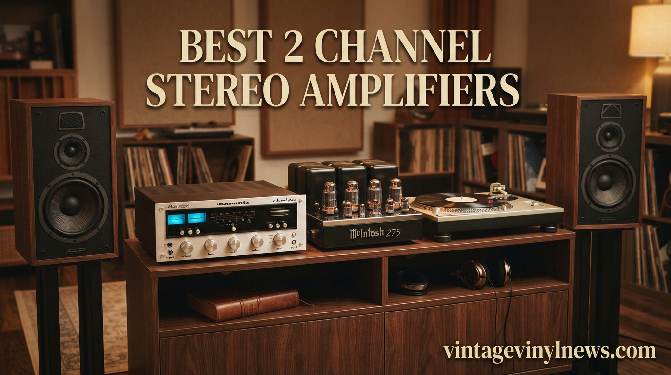 Best 2 Channel Stereo Amplifiers