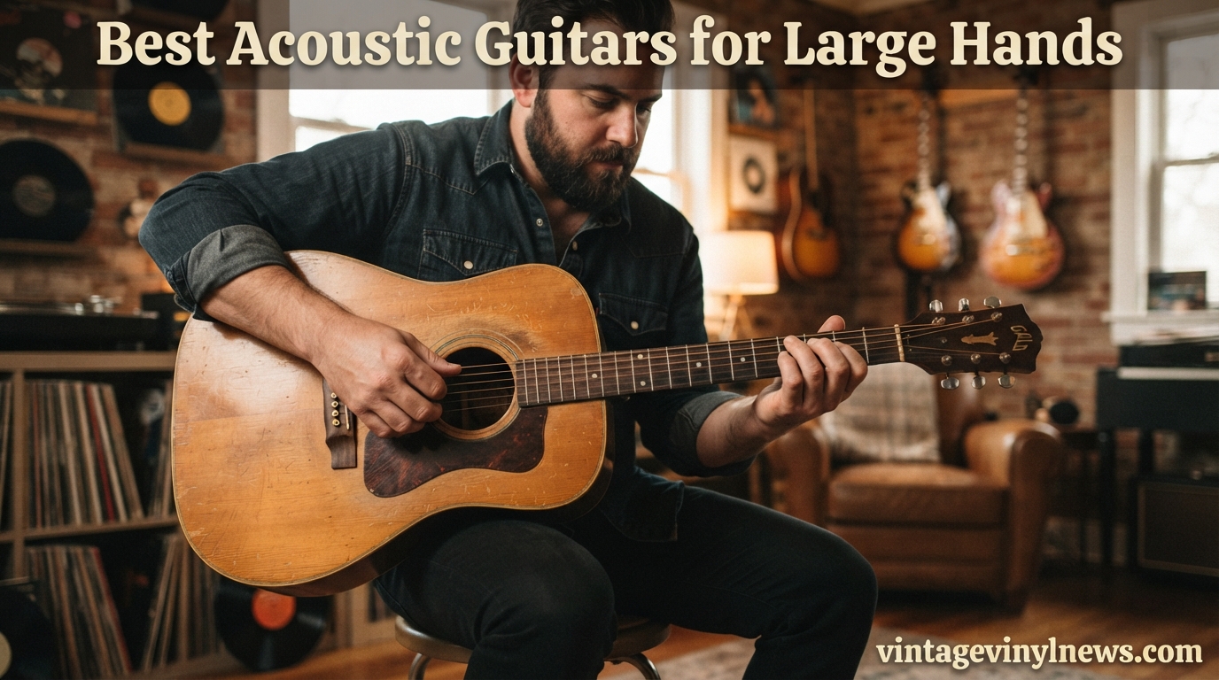 Best Acoustic Guitars for Large Hands