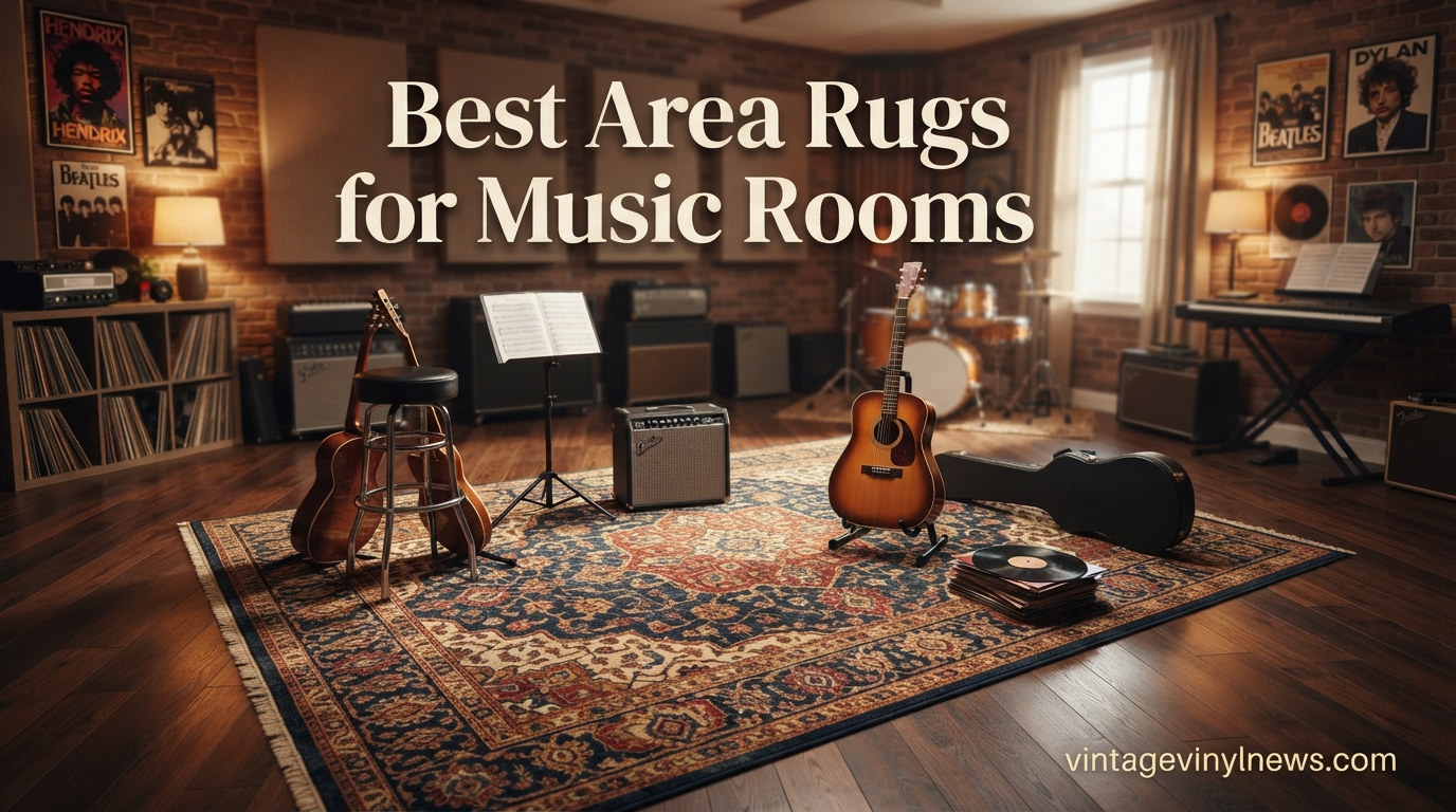 Best Area Rugs for Music Rooms