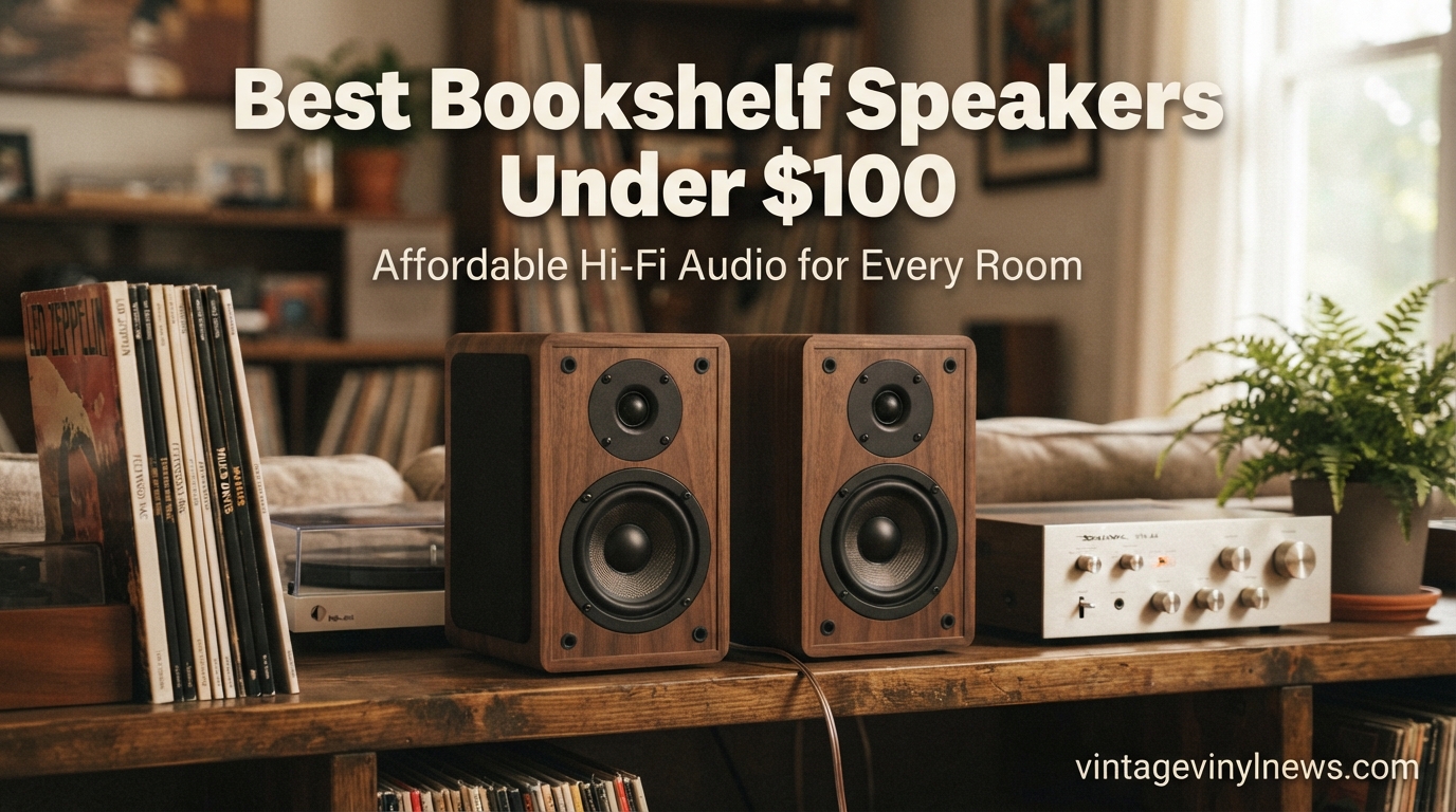 Best Bookshelf Speakers Under $100