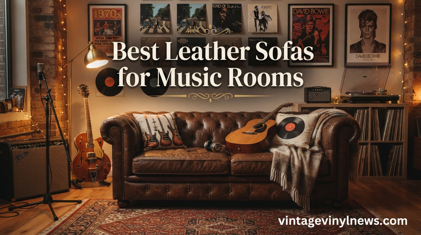 Best Leather Sofas for Music Rooms