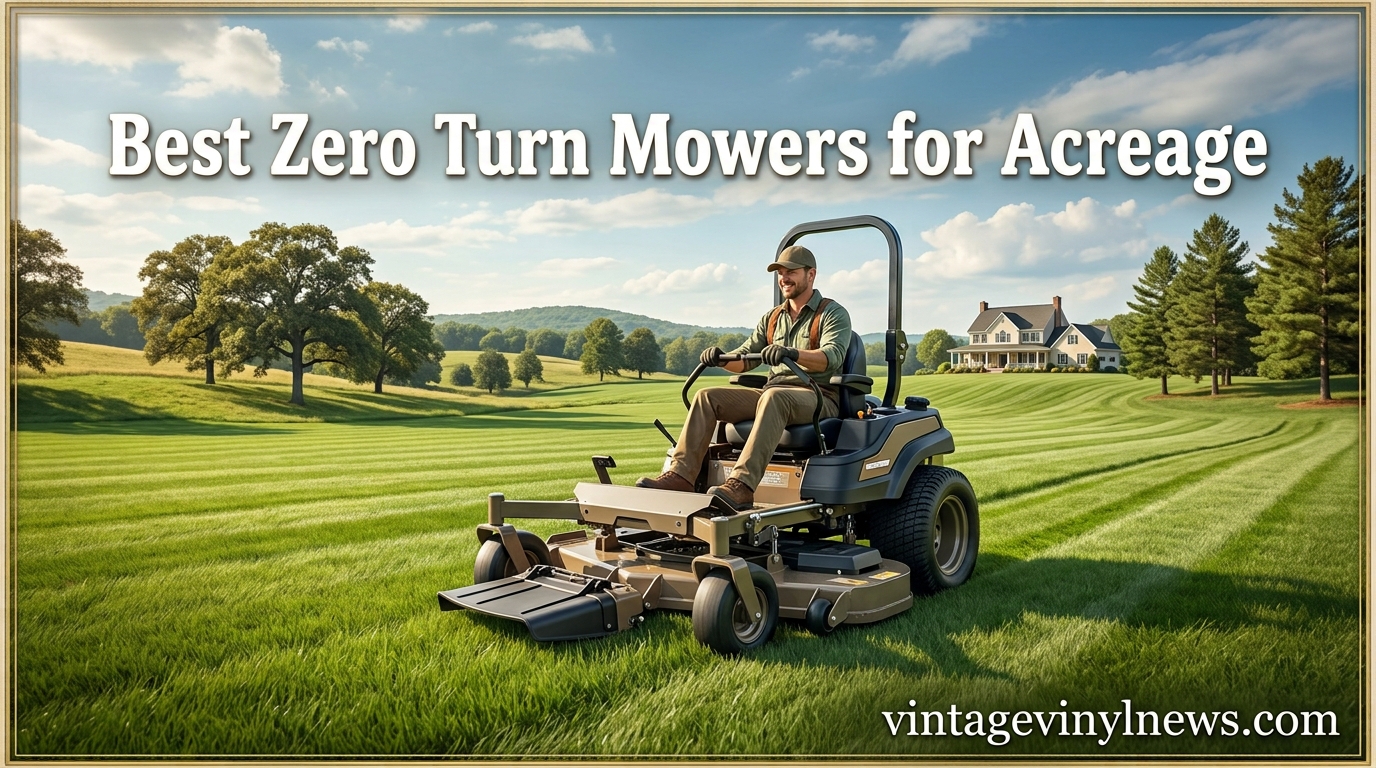 Best Zero Turn Mowers for Acreage