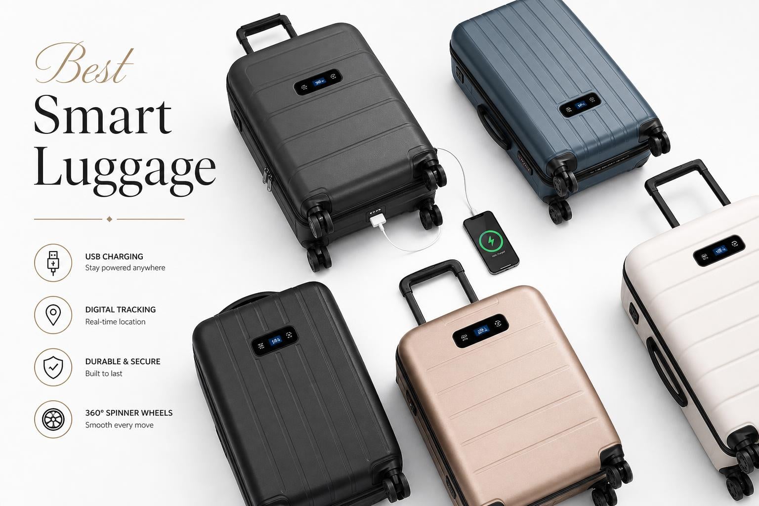best smart luggage