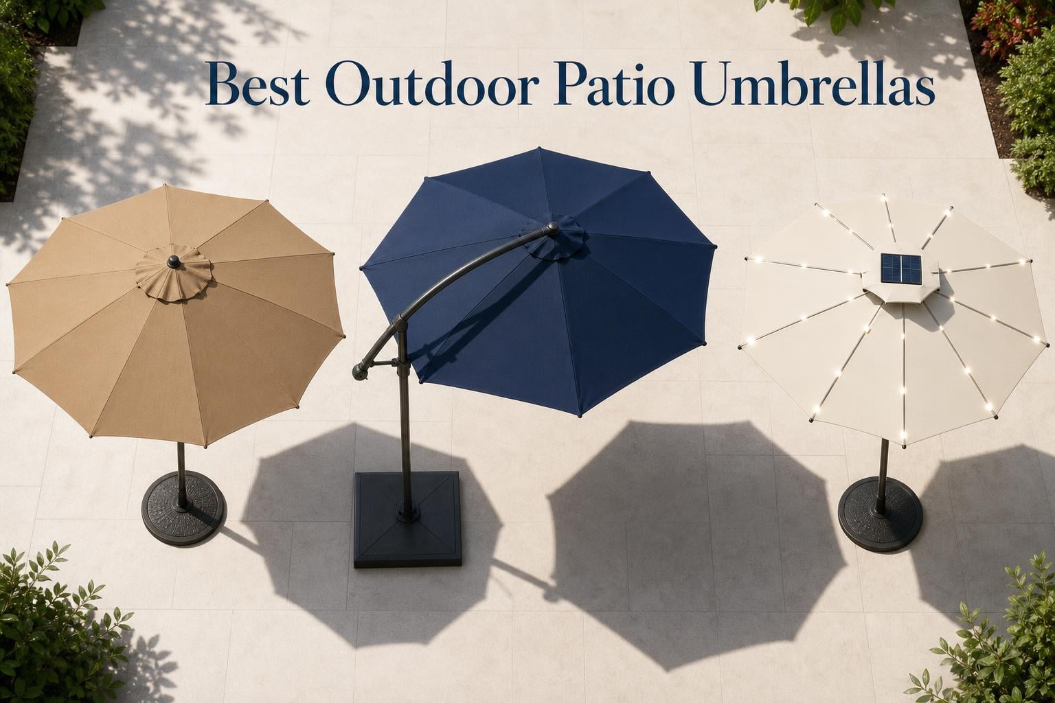 best outdoor patio umbrellas