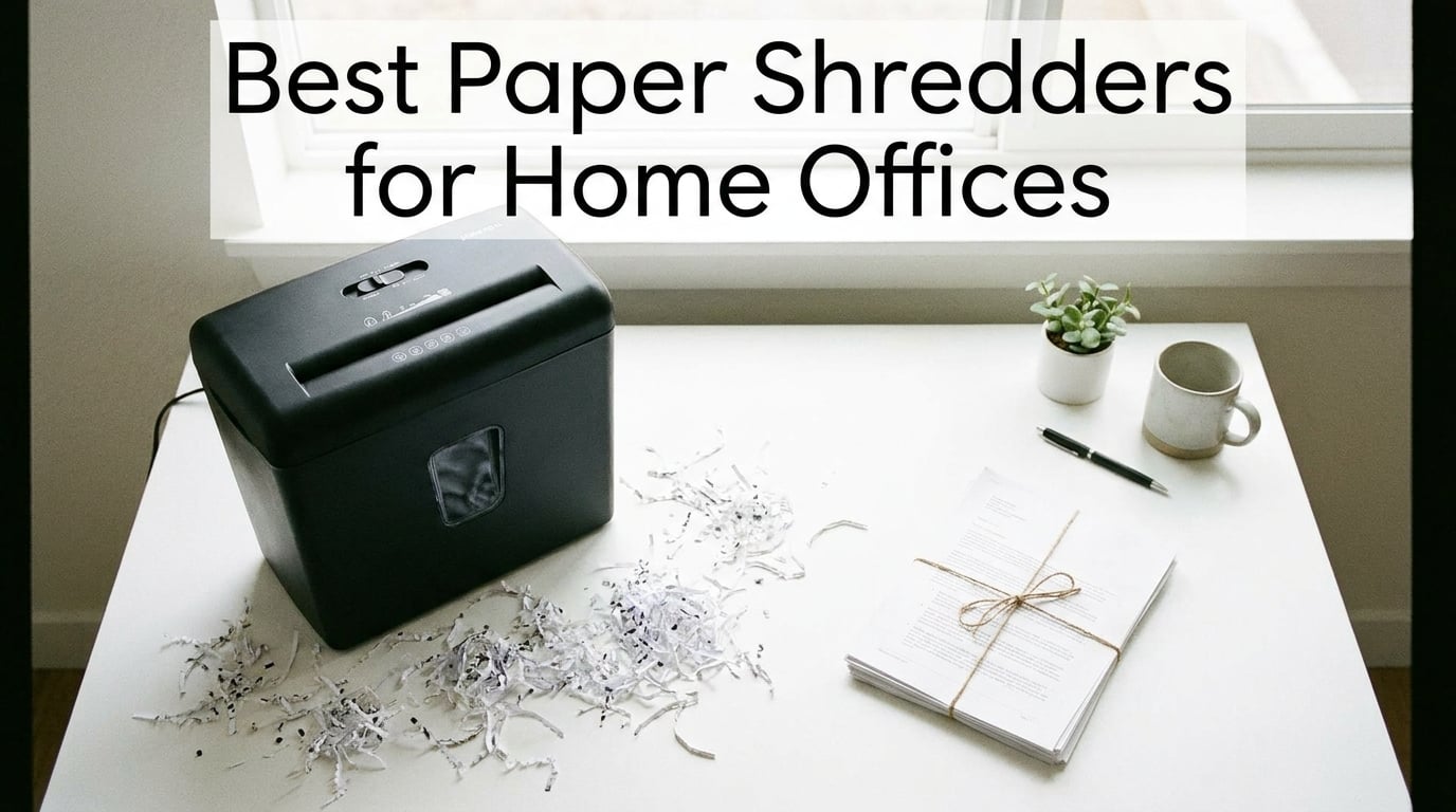 best paper shredders for home offices