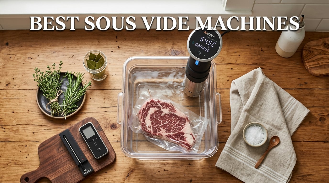 best sous vide machines for home cooking