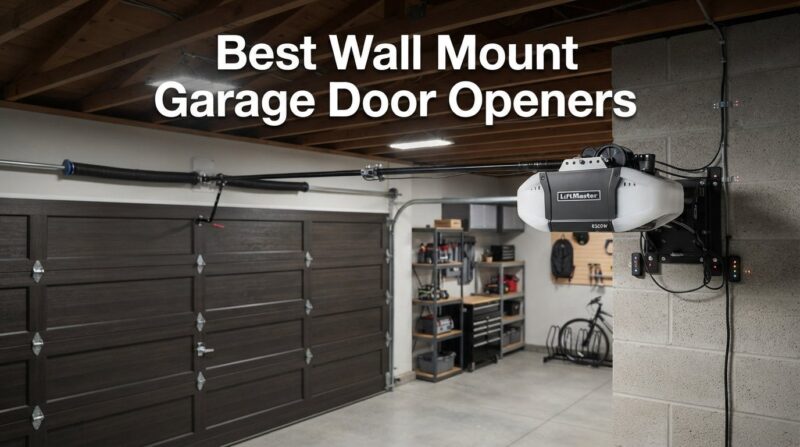 best wall mount garage door openers