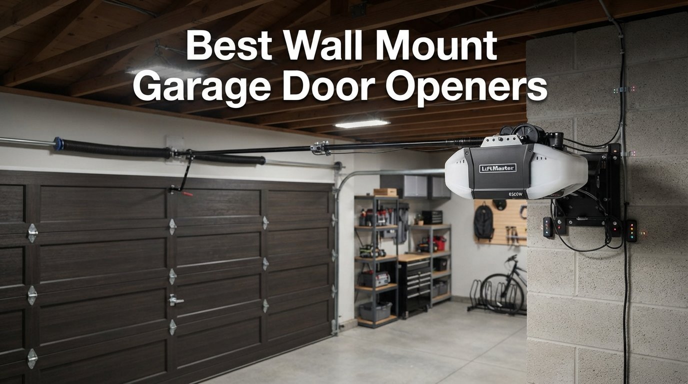 best wall mount garage door openers
