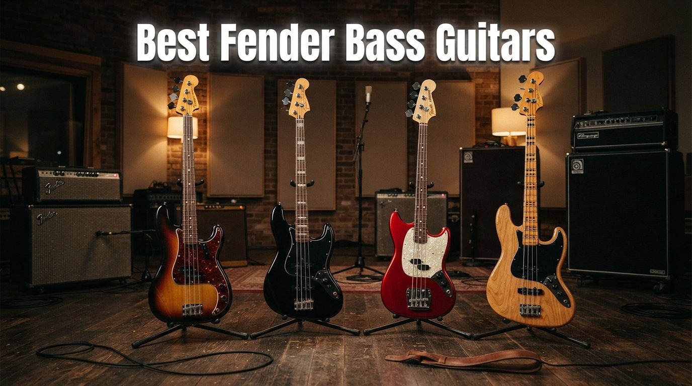 best fender bass guitars