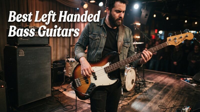 best left handed bass guitars
