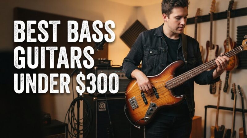 best bass guitars under 300