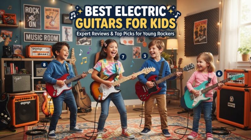 best electric guitars for kids