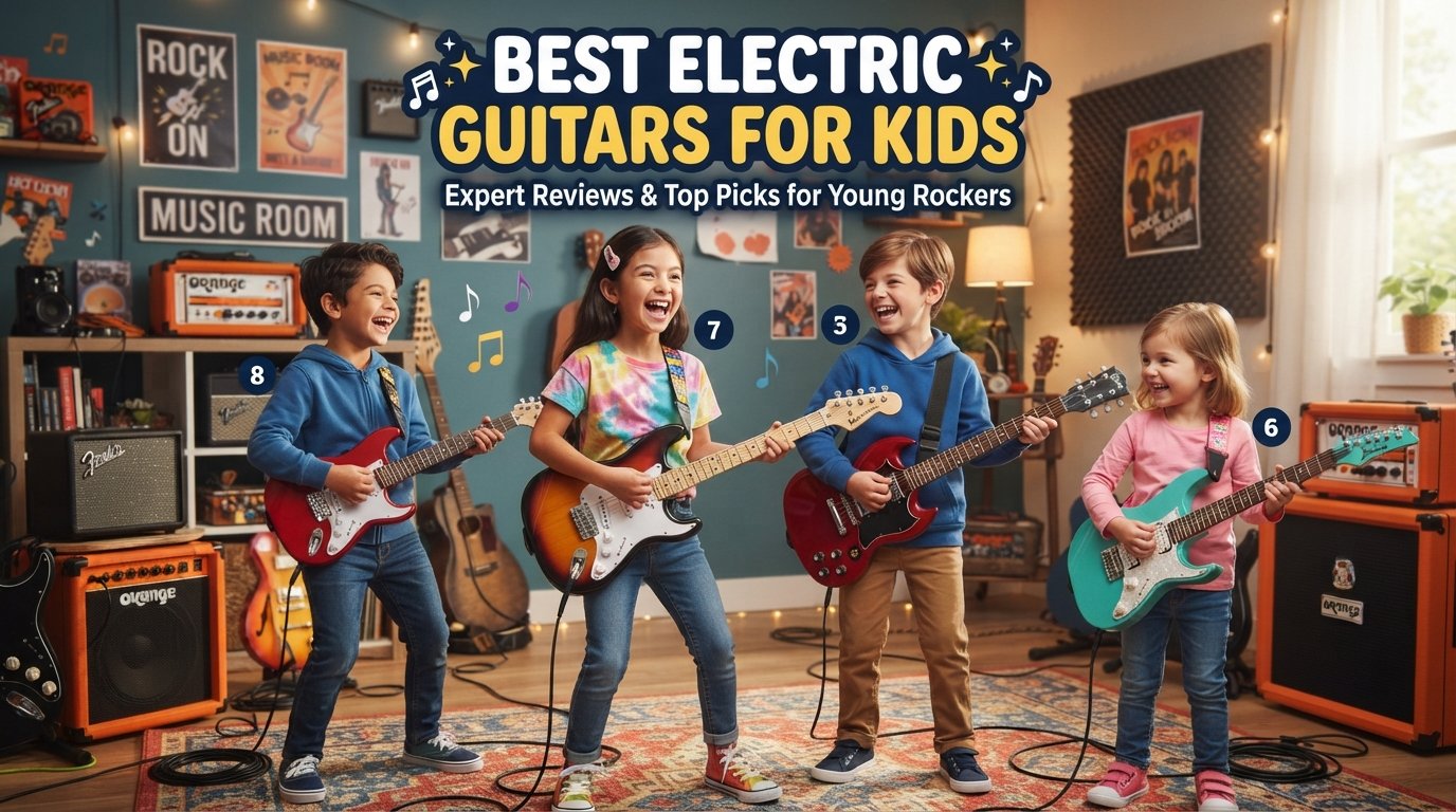 best electric guitars for kids