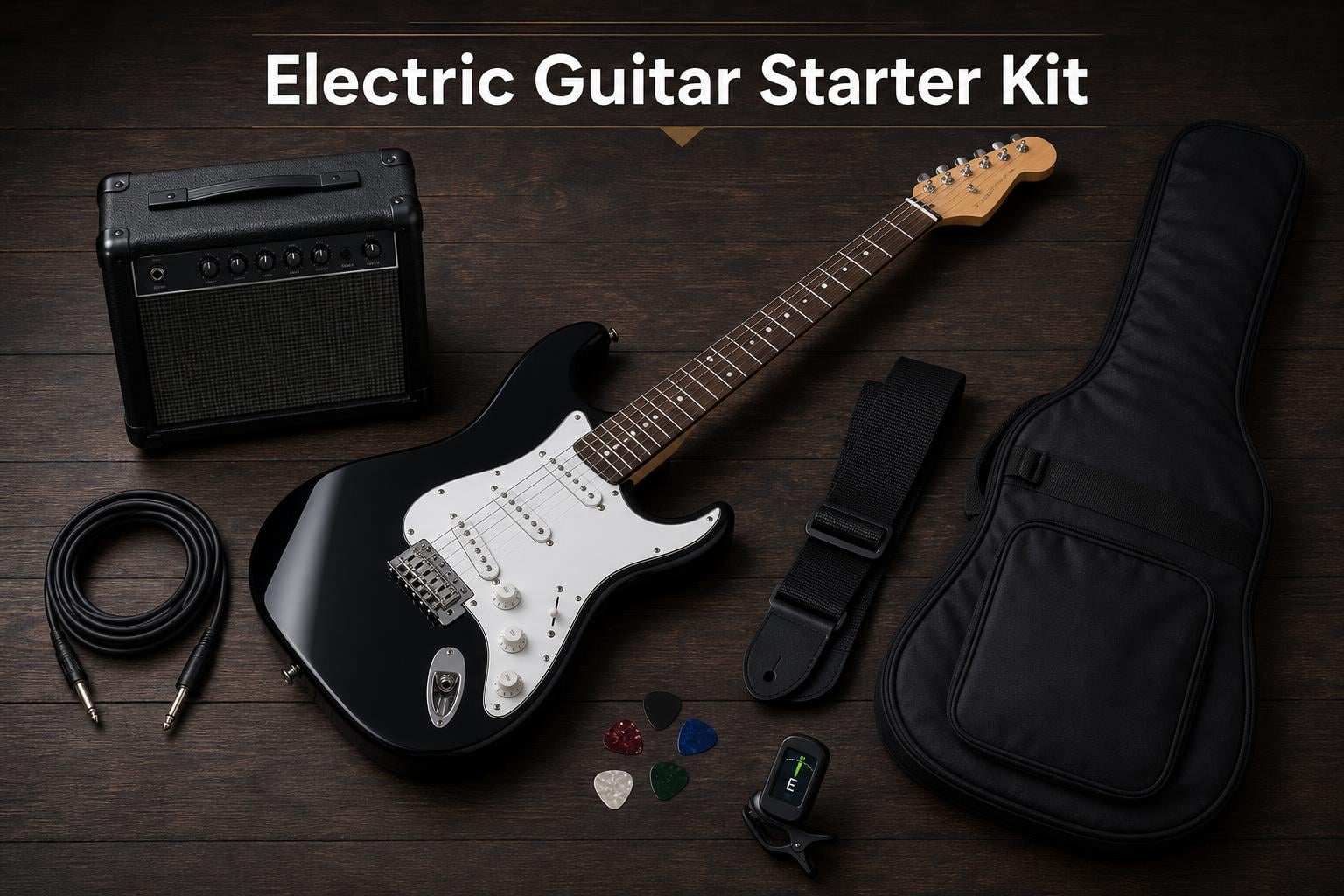 best electric guitar starter kits
