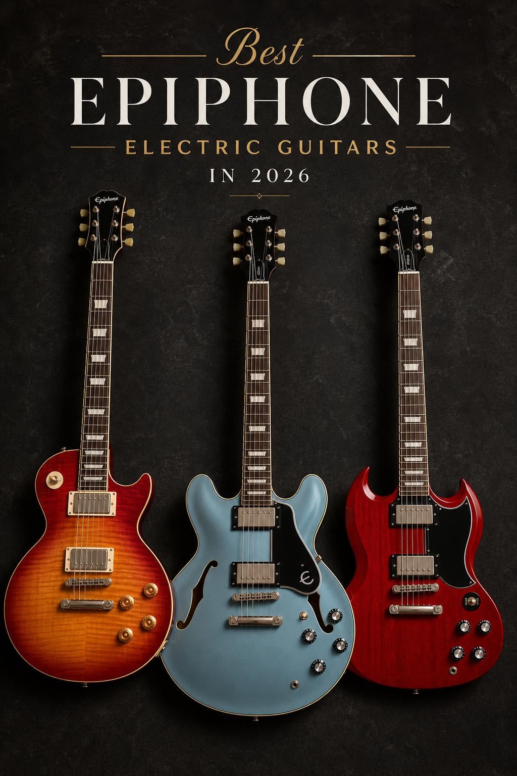 best epiphone electric guitars